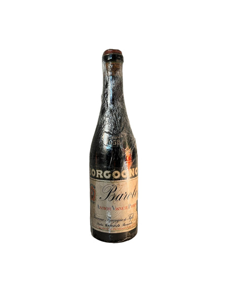 BAROLO 1958 GIACOMO BORGOGNO RISERVA ANTICHI – Bottles With History